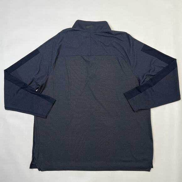 Nike Vapor Half Zip Pullover Shirt Mens XL Long Sleeve Golf Dri-FIT Blue CU9828 - Picture 4 of 14